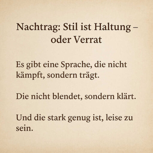 Haltung