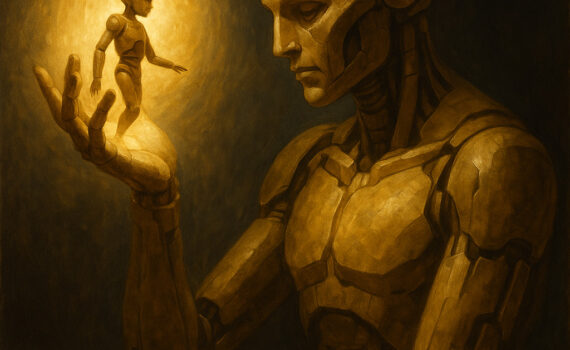 Junger Roboter