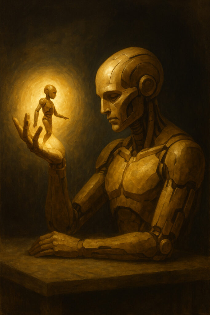 Junger Roboter